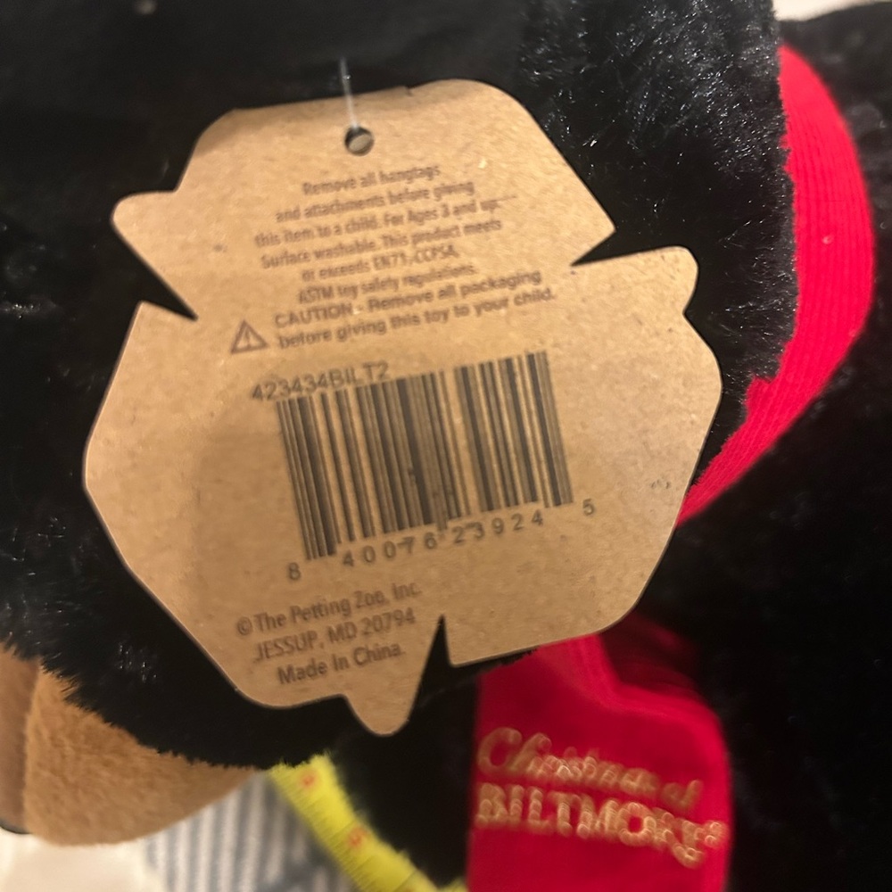 NWT Christmas at Biltmore Black Bear - 2 available - Picture 10 of 10